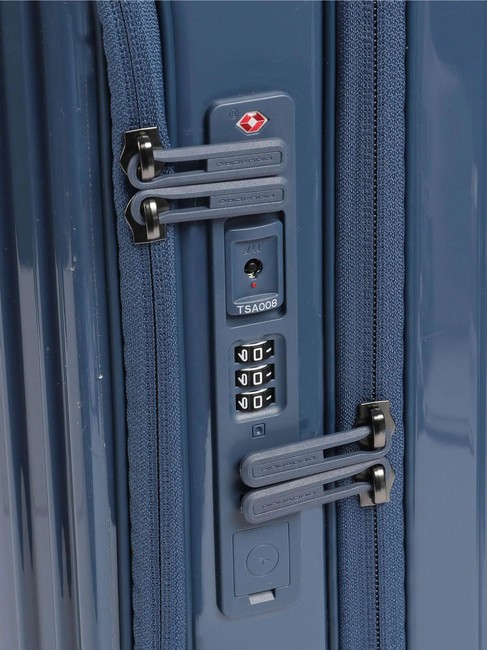 PQ-LIGHT Fast-check hand luggage trolley blue - Hand luggage