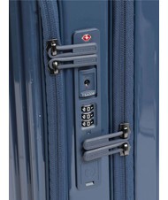 PIQUADRO PQ-LIGHT Fast-check hand luggage trolley blue - Hand luggage - 4