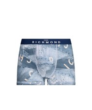 JOHN RICHMOND FOZ 3 Boxer Trunks wh/blue/d. - Men's briefs - 3
