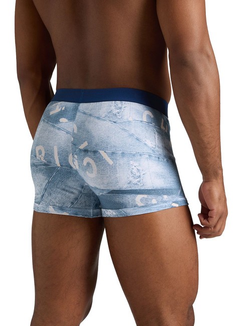 FOZ 3 Boxer Trunks wh/blue/d. - Men's briefs