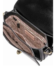 COCCINELLE DEW SHINY CALF  Mini shoulder bag, in leather Black - Women&rsquo;s Bags - 4
