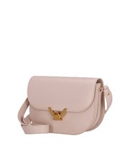 COCCINELLE DEW Hammered leather shoulder bag rosette - Women&rsquo;s Bags - 2