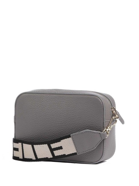 TEBE Shoulder bag in textured leather graphite - Women&rsquo;s Bags