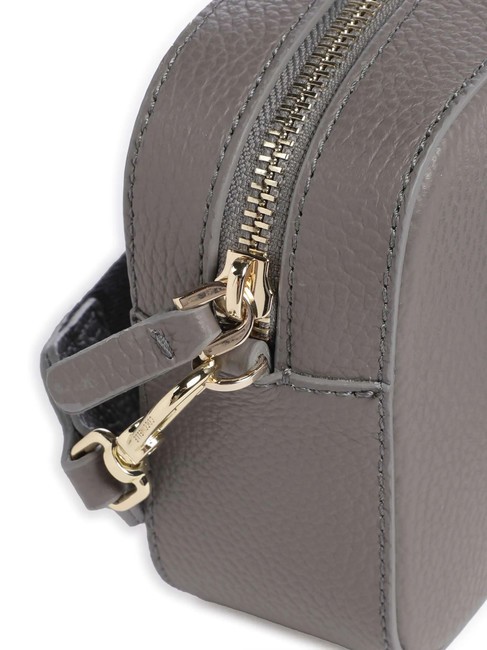 TEBE Shoulder bag in textured leather graphite - Women&rsquo;s Bags