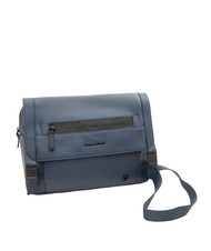 PIQUADRO CHARLIE Messenger with bike mount - Work Briefcases