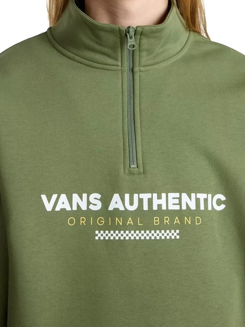 VANS SPORT High neck sweatshirt olivines - Sweatshirts