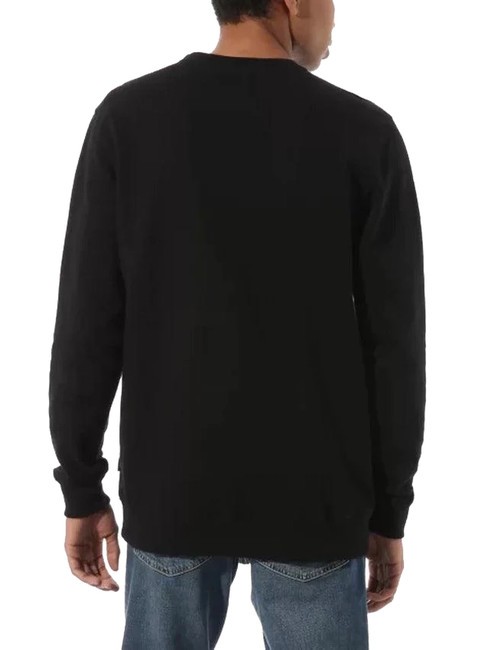 VANS CLASSIC Cotton crewneck sweatshirt black / white - Sweatshirts