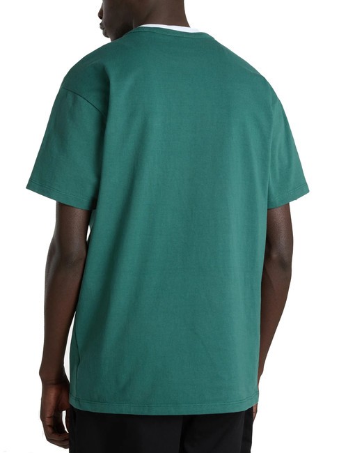 OFF THE WALL II POCKET Cotton T-shirt with pocket green bistro - T-shirt