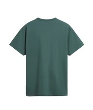 VANS OFF THE WALL II POCKET Cotton T-shirt with pocket green bistro - T-shirt - 5