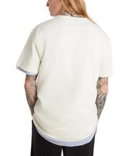 VANS OFF THE WALL II POCKET Cotton T-shirt with pocket antique white - T-shirt - 2