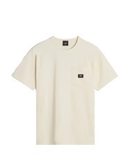VANS OFF THE WALL II POCKET Cotton T-shirt with pocket antique white - T-shirt - 4