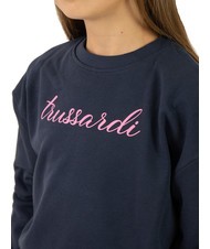 TRUSSARDI HEIN Sweatshirt and trousers tracksuit navy/navy - Children's tracksuits - 3