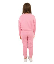 TRUSSARDI FLESHI Sweatshirt and trousers tracksuit beconia pink - Children's tracksuits - 2