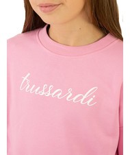TRUSSARDI HEIN Sweatshirt and trousers tracksuit beconia pink - Children's tracksuits - 3