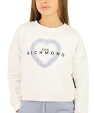 JOHN RICHMOND SOBRIN Sweatshirt and trousers tracksuit off-white/begonia-pink - Children's tracksuits - 3