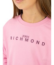 JOHN RICHMOND VASIM Sweatshirt and trousers tracksuit begonia pink wine - Children's tracksuits - 3