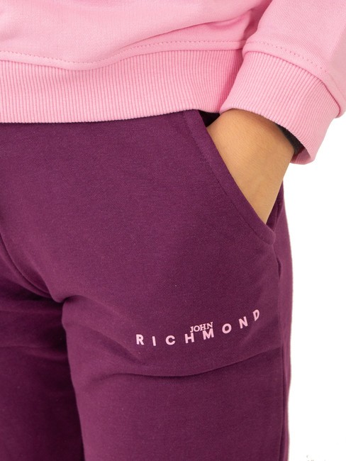 VASIM Sweatshirt and trousers tracksuit begonia pink wine - Children's tracksuits