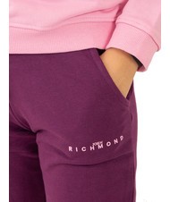 JOHN RICHMOND VASIM Sweatshirt and trousers tracksuit begonia pink wine - Children's tracksuits - 4