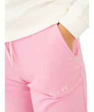 JOHN RICHMOND VASIM Sweatshirt and trousers tracksuit off-white/begonia-pink - Children's tracksuits - 4