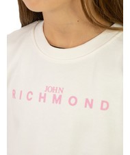 JOHN RICHMOND VASIM Sweatshirt and trousers tracksuit off-white/begonia-pink - Children's tracksuits - 3