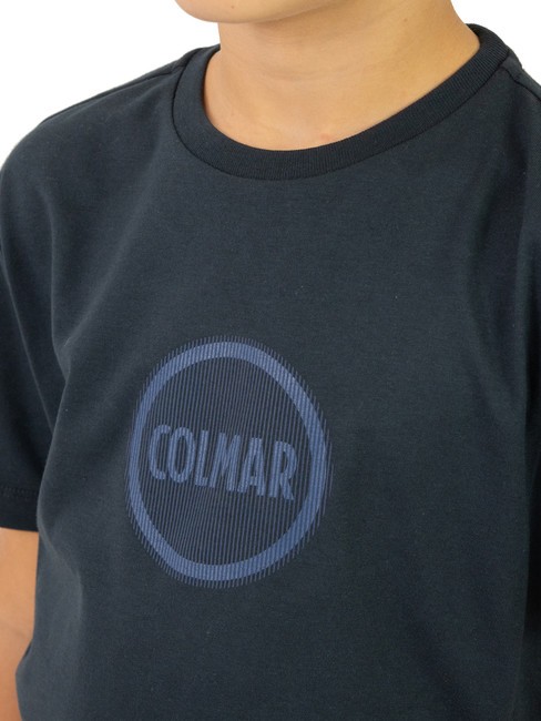 FRIDA KIDS Cotton T-shirt with logo navy blue - Child T-shirt