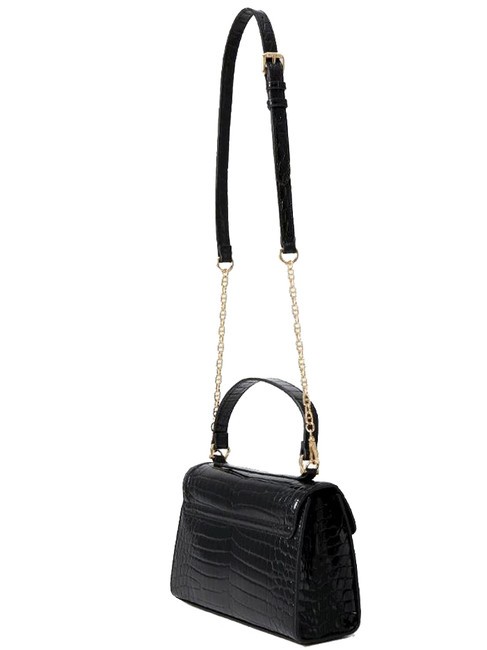 SHINY CROCO Handbag, with shoulder strap Black - Women’s Bags