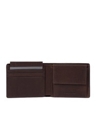 PIQUADRO HEDLEY Leather wallet MORO - Men’s Wallets - 2