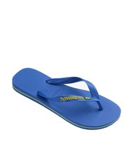 HAVAIANAS BRASIL LOGO NEON Flip-flops star blue/star blue - Unisex shoes - 3