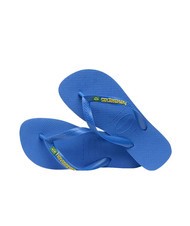 HAVAIANAS BRASIL LOGO NEON Flip-flops star blue/star blue - Unisex shoes - 4