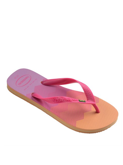 BRASIL FRESH Rubber flip flops peach - Unisex shoes