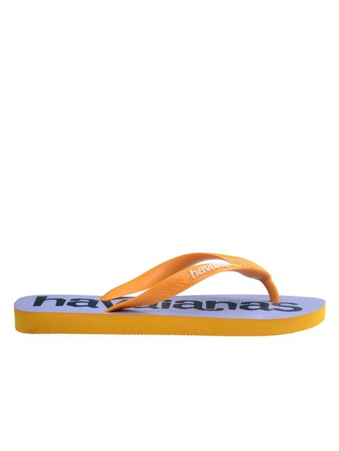 TOP LOGOMANIA 2 Flip flops pop yellow - Women&rsquo;s shoes