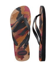 HAVAIANAS flip flops TOP CAMU new graphite/new graphite - Unisex shoes - 5