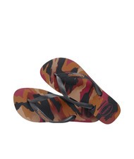 HAVAIANAS flip flops TOP CAMU new graphite/new graphite - Unisex shoes - 6