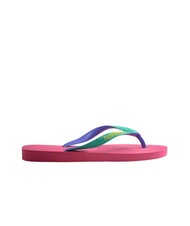 HAVAIANAS flip flops TOP MIX cyber pink - Unisex shoes - 2