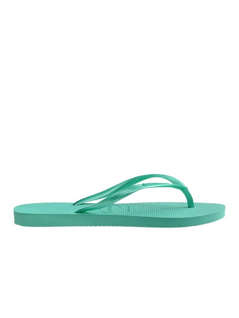 flip flops SLIM metallic virtual green - Women’s shoes