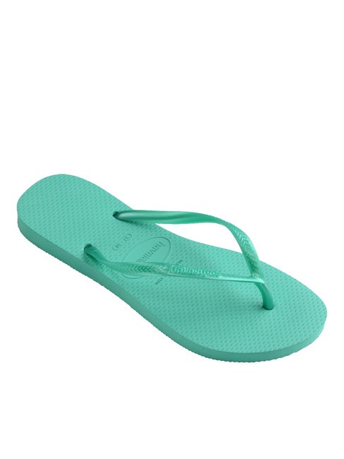 flip flops SLIM metallic virtual green - Women’s shoes
