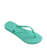 HAVAIANAS flip flops SLIM metallic virtual green - Women’s shoes - 3