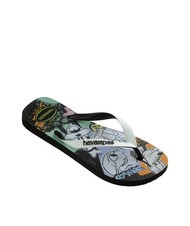 HAVAIANAS DISNEY STYLISH Flip flops black/white/black - Unisex shoes - 3