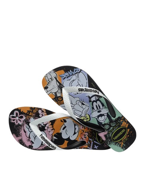 DISNEY STYLISH Flip flops black/white/black - Unisex shoes