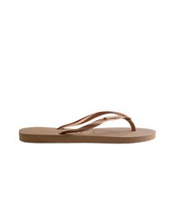 HAVAIANAS SLIM LOGO Flip flops rose / gold - Women&rsquo;s shoes - 2