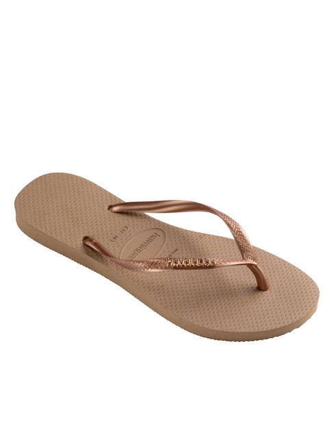 SLIM LOGO Flip flops rose / gold - Women&rsquo;s shoes