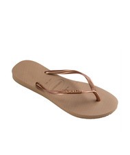 HAVAIANAS SLIM LOGO Flip flops rose / gold - Women&rsquo;s shoes - 3