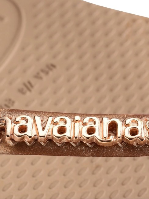 SLIM LOGO Flip flops rose / gold - Women&rsquo;s shoes