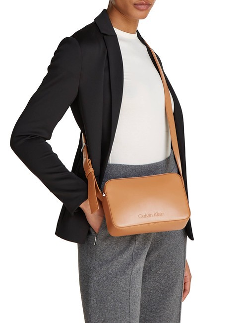 EMBOSSED CALVIN Mini Shoulder Camera Bag lion - Women’s Bags