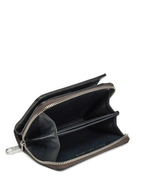 CK JEANS MINIMAL MONOGRAM  Medium wallet gunmetal - Women’s Wallets