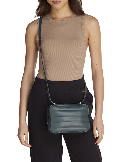LINE QUILT Shoulder bag palm green - Women&rsquo;s Bags
