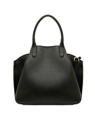 LESAC ALICE Leather handbag with shoulder strap black - Women’s Bags - 3
