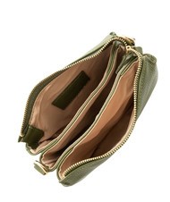 LESAC SIMONA Tris dollar leather shoulder bag olive - Women&rsquo;s Bags - 5