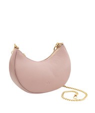 LESAC GIUDITTA Leather hobo bag with chain - Women&rsquo;s Bags