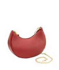 LESAC GIUDITTA Leather hobo bag with chain - Women’s Bags